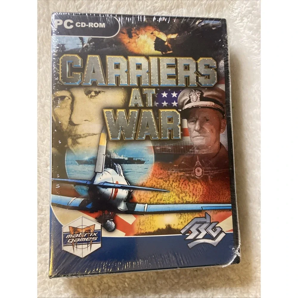 Carriers at War PC CD ROM 2007 Brand New Sealed NIP VTG